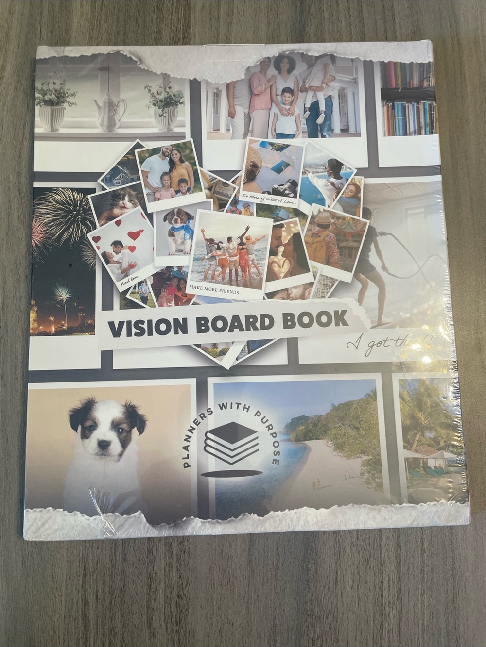 Planners with Purpose Vision Board Book – Goal Setting & Manifestation